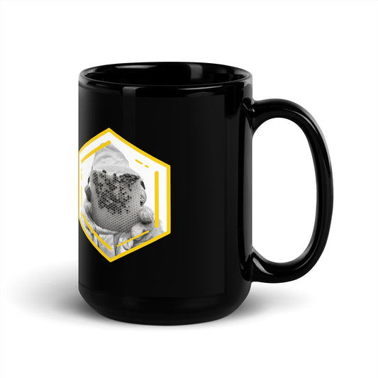 NEWBEES/OTHERWORLD Black Glossy Mug